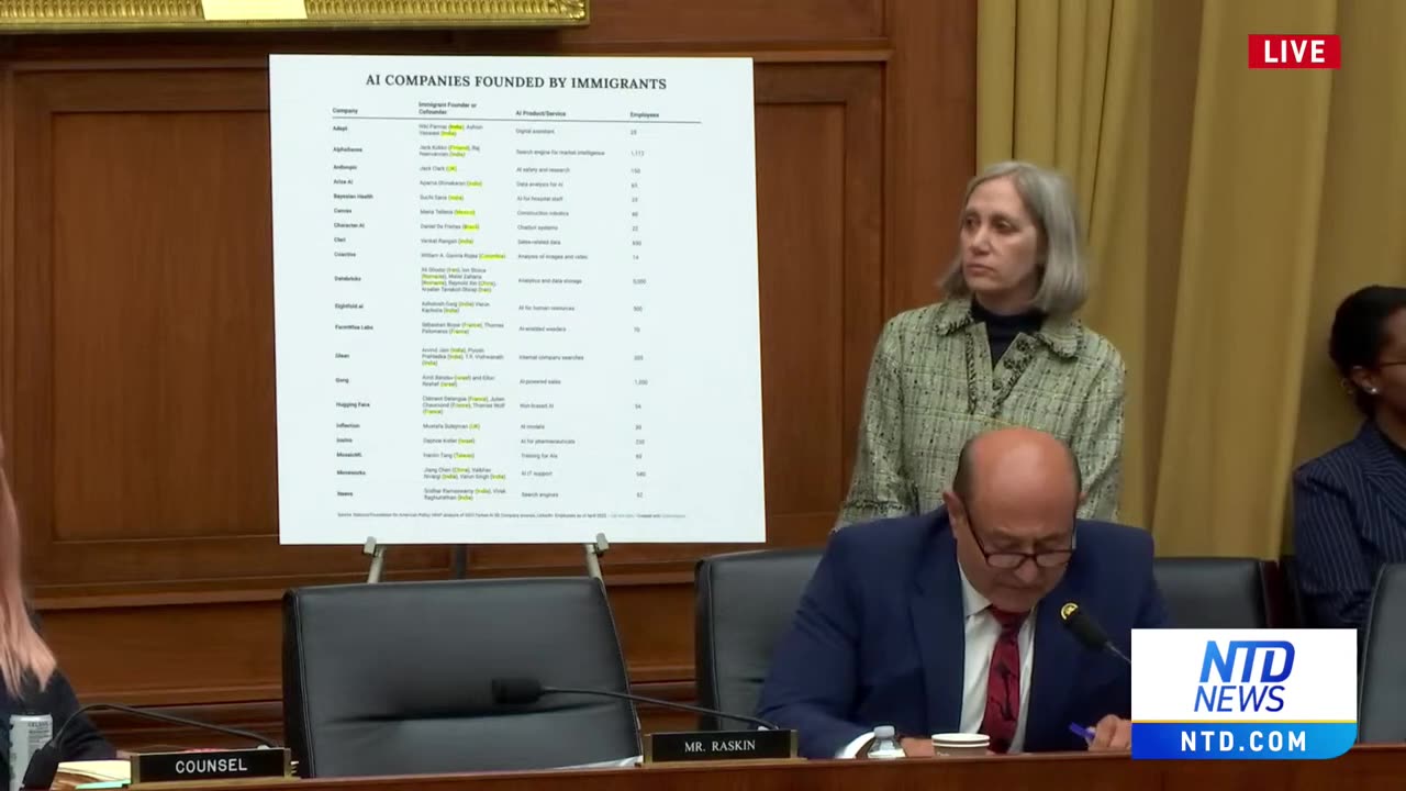 LIVE: House Subcommittee Holds Hearing on AI Innovation and Competition
