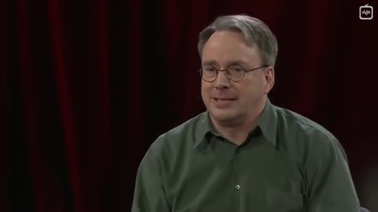 Linus Torvalds The Man Who Invented Linux TED (in Russian language)