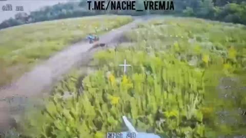 Drone Chased Down a Ukrainian on a Quad