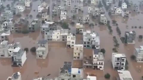 Vue aérienne choquante : inondations dévastatrices à Lahore, Pakistan (29 août 2025)