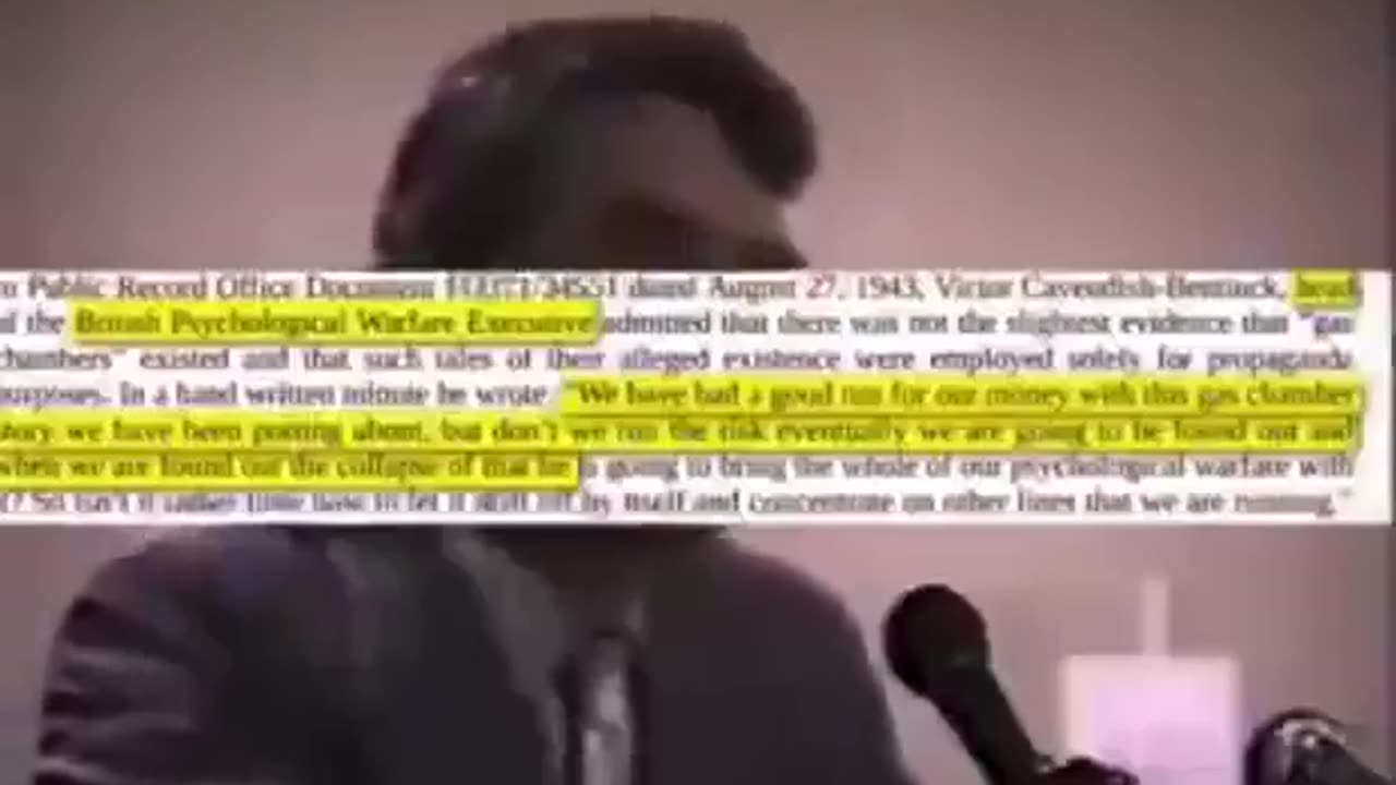 Our Own Officials Invented the Gas Chamber Story: David Irving