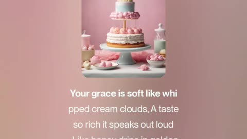 Your Grace Is Like A Sweet Dessert