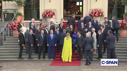 Queen of The Netherlands Welcomes NATO Leaders