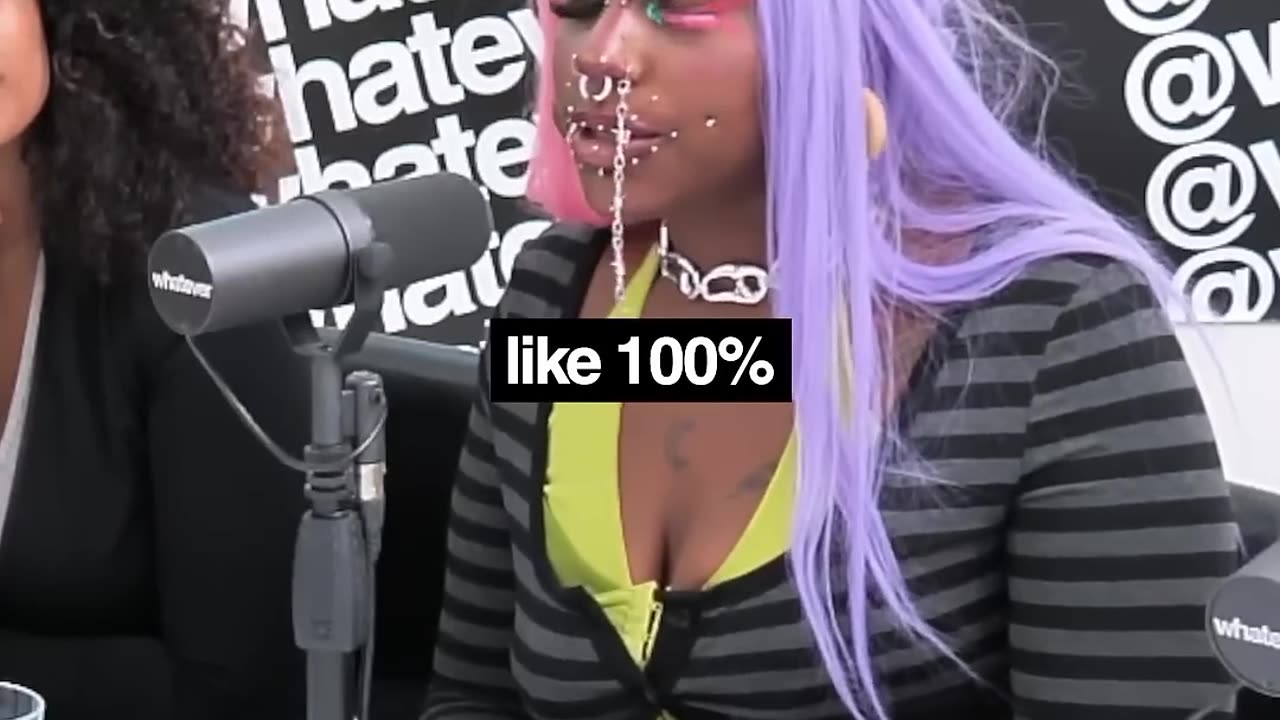 Christian guy CONFRONTS alien girl with a lot of piercings ‪@whatever‬