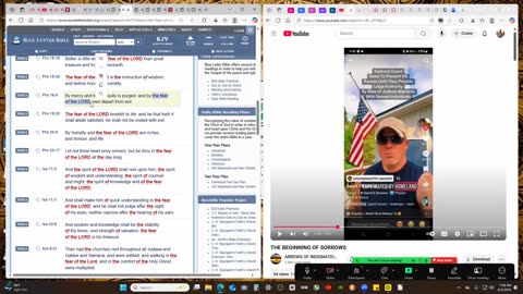 Insurrection upon those who fear the lord