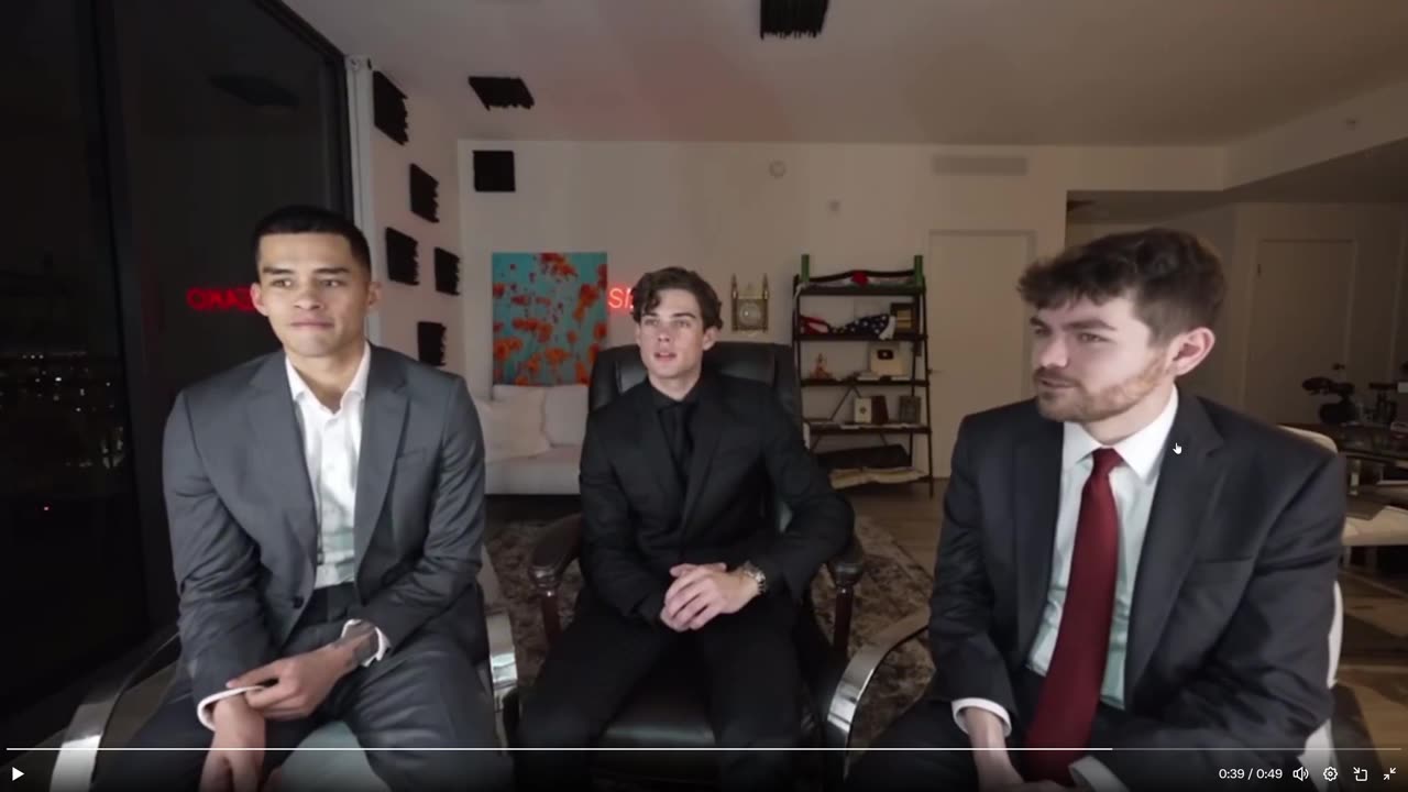 Nick Sneako and new guy doing devil worship.