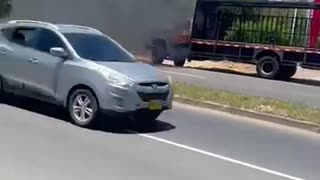 ATAQUE ARMADO A CAMIÓN DE GASEOSAS POSTOBÓN EN CÚCUTA