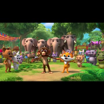 "Jungle Mela Rhyme | Animal Dance and Fun for Children"