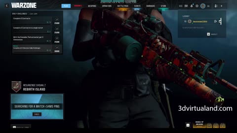 Call of Duty: Warzone Season 06 The Haunting | Wednesday , Friday and Sunday 20:00 pm cdt.