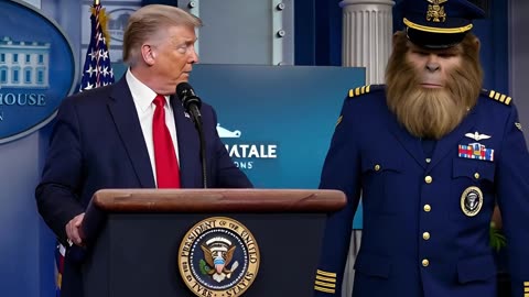 A Sasquatch Joins the US Air Force - Grok Imagine Comedy