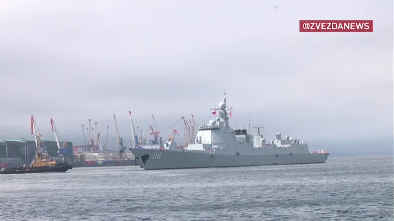 China Joins Russia for Submarine And Naval Exercises for "Maritime Interaction 2025"