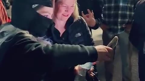 Democrat Arizona AG Kris Mayes showed up to a violent anti-ICE protest and