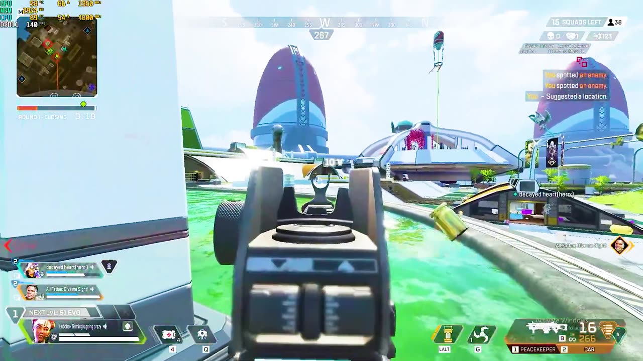 Wiping Squads with Lifeline