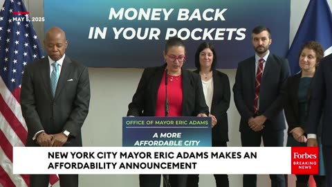 Mayor Eric Adams Announces Loan Forgiveness For New Yorkers