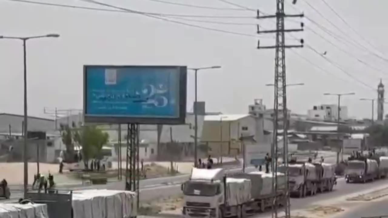 The stupidity continues- Convoys of aid trucks are taken over by Hamas.