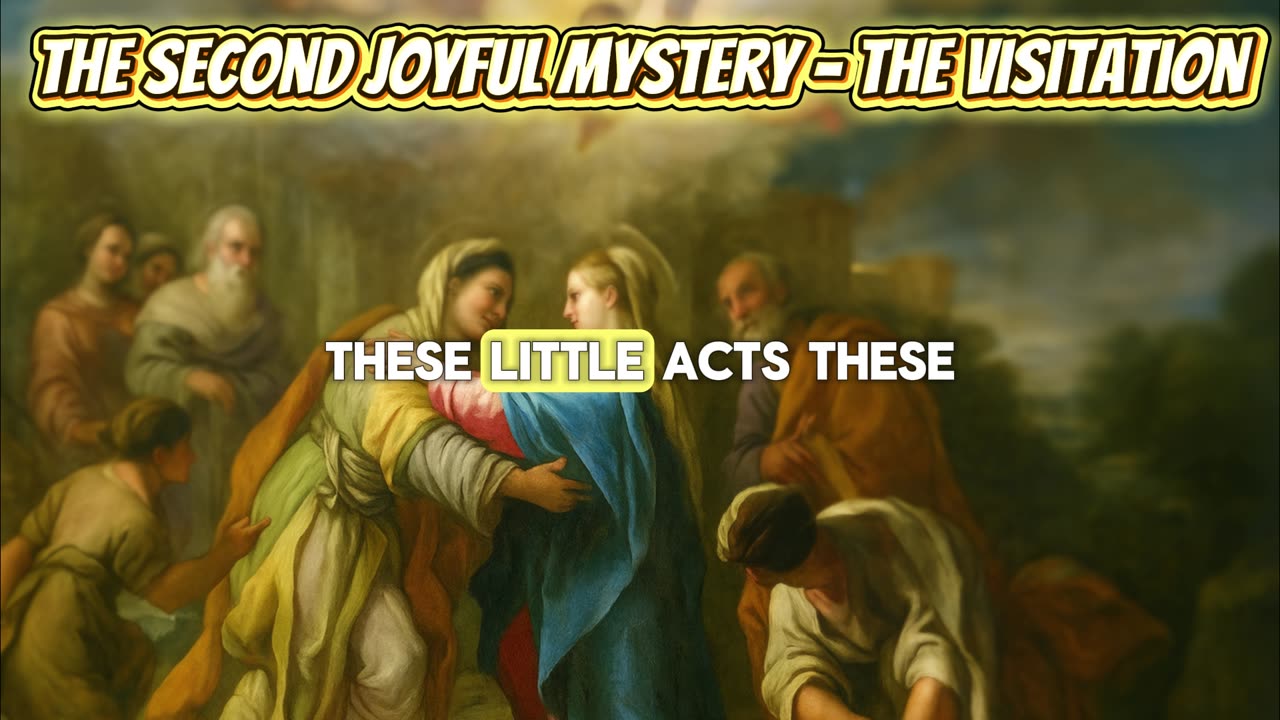 The Second Joyful Mystery - The Visitation