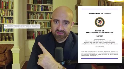 Mike Benz · A DOJ report that may reveal answers to Jeffrey Epstein's intel ties