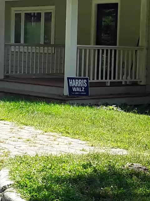 Hideous Yard Sign that has no Relevance but it has meaning though