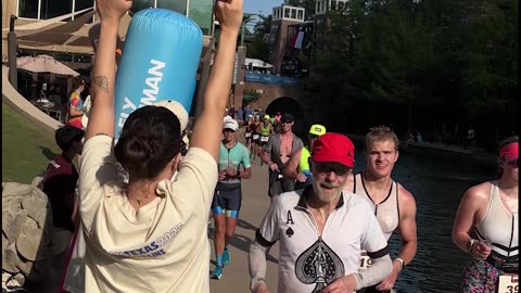 Husband in the Midst of an Ironman