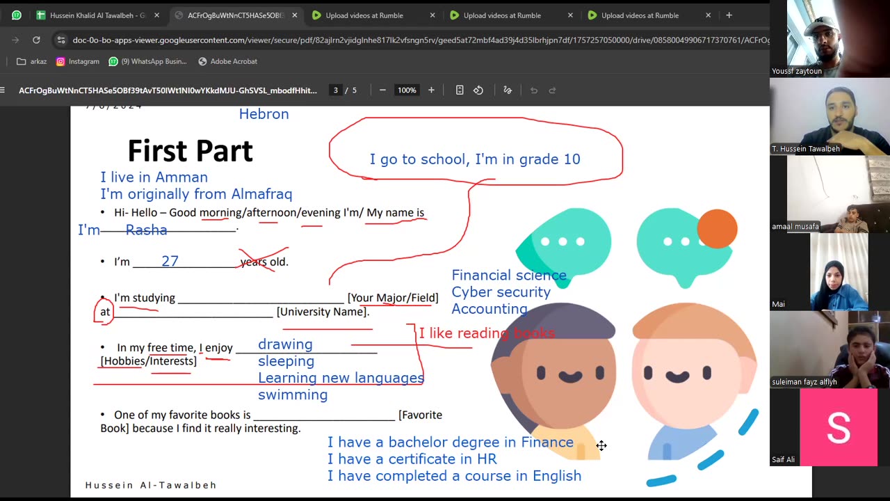 Fluency Builders-A1 (16) Introducing yourself