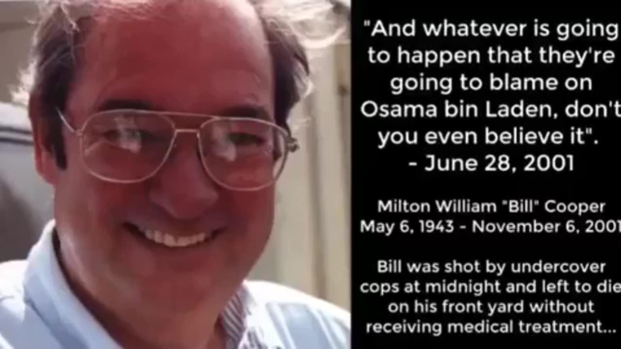 WILLIAM COOPER'S 9/11 PREDICTION