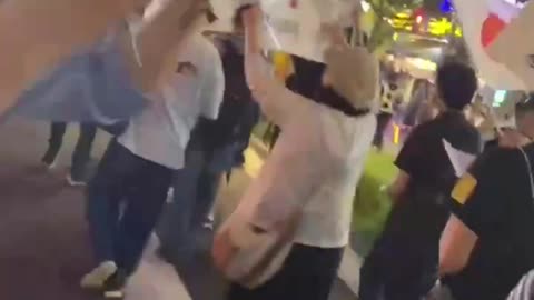 Manifestation contre l'immigration de masse au Japon