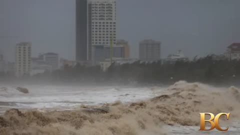 Thousands evacuated, flights canceled as Vietnam braces for Typhoon Kajiki to make landfall