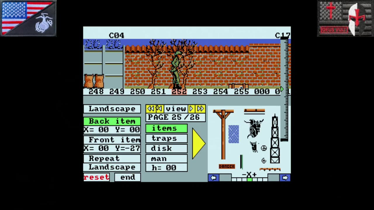 Action Service (Atari ST - 1988) [EU Version of "Combat Course"]