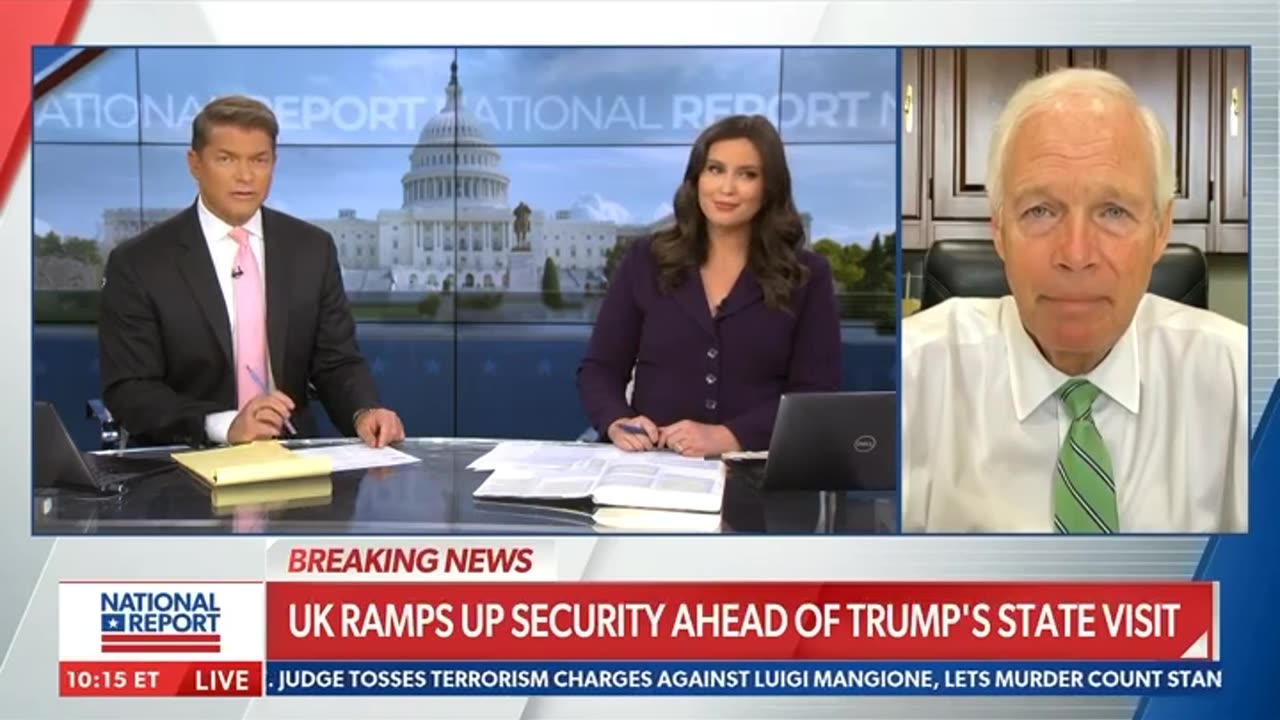 Senator Ron Johnson on National Report 9.16.25
