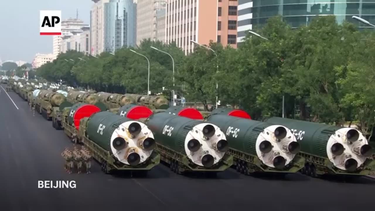 China displays its military strength in parade on 80th anniversary of end of WWII, AP explains