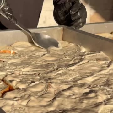 Today I made Om Ali for the children here