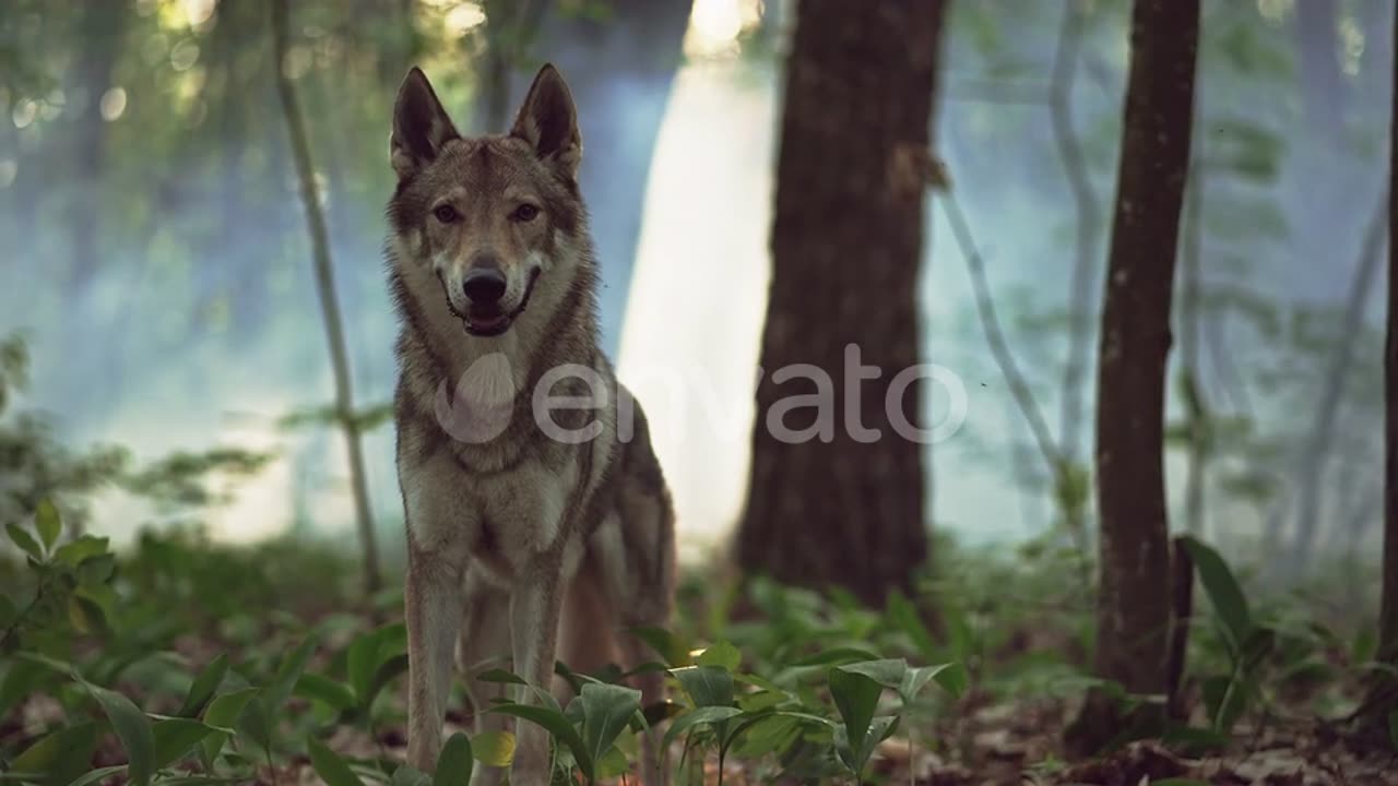 Dog Swimming for Ball