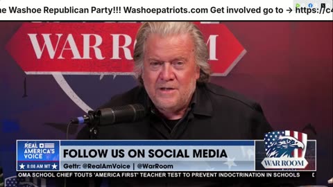 Steve Bannon, War Room 08/30/2025