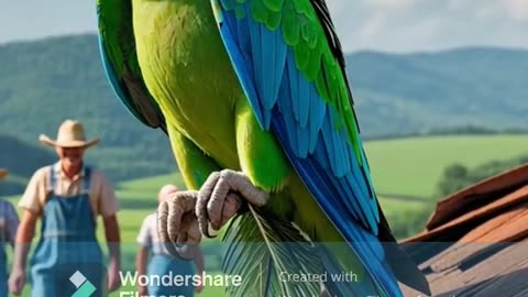 The Dog and the Parrot – A Heartwarming Farm Rescue Story #dogfails #facts #cute #animals #dogcoach
