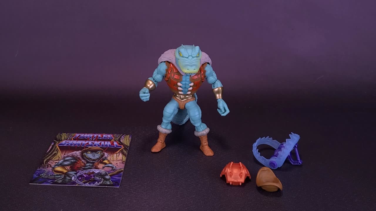 Mattel Masters Of The Universe Turtles Of Grayskull Leatherhead Figure