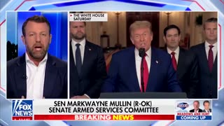 Sen. Mullin says President Trump caught the world’s attention with his leadership.