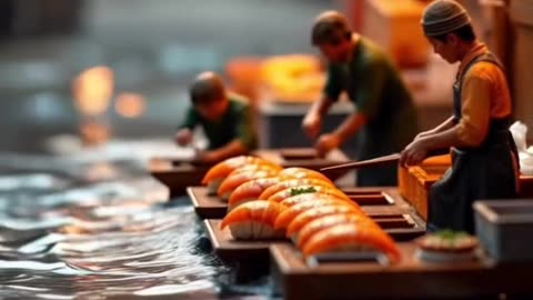 THIS IS HOW TO MAKE A SUSHI!!