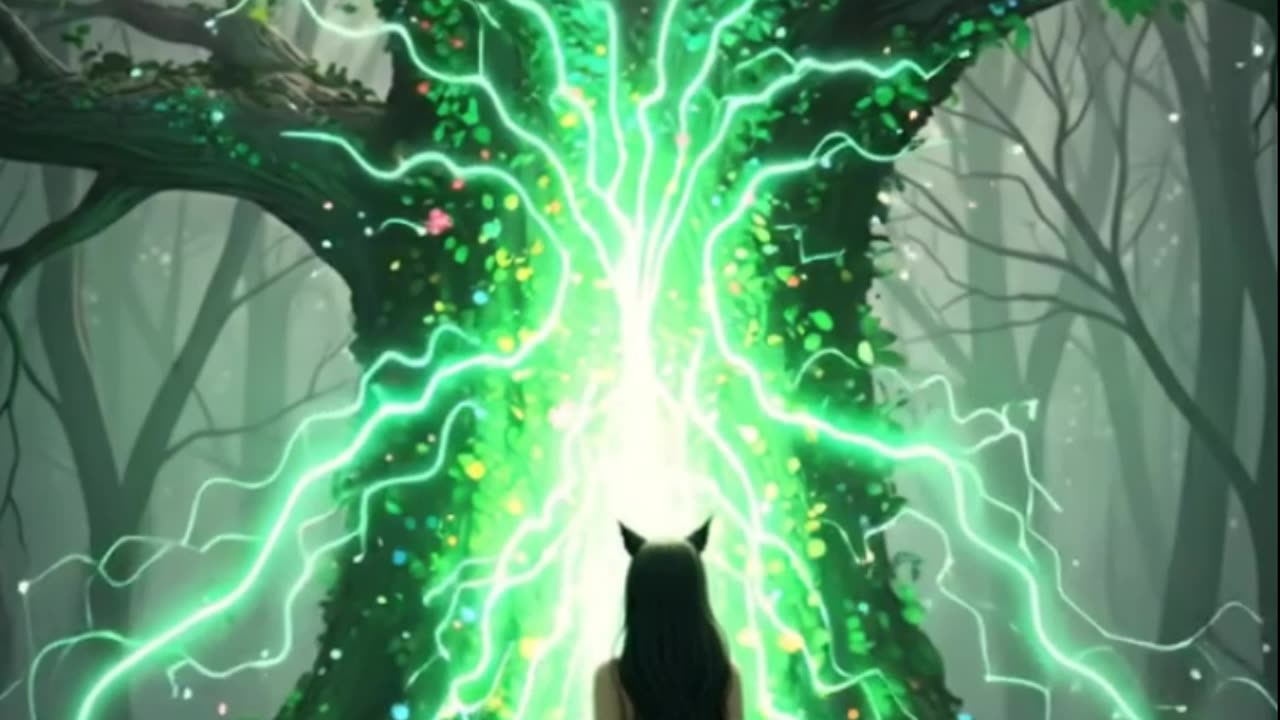 🎶🧚‍♀️🌳✨🚶‍♀️