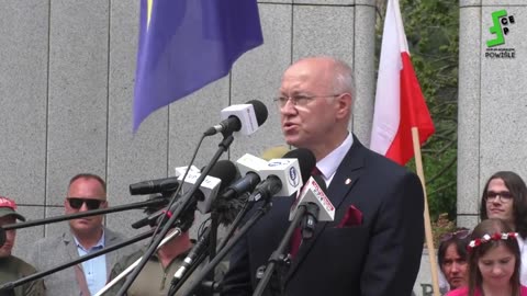 Ryszard ZAJĄCZKOWSKI: Pikieta Stop Oszczerstwom wobec Polski 23.07.2025
