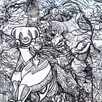 The world is being swallowed by art #1