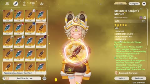 Genshin Impact - Prefarming for Columbina!