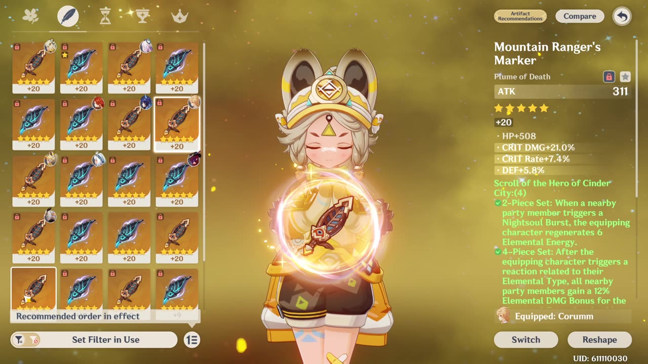 Genshin Impact - Prefarming for Columbina!