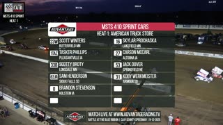 BATTLE at the Blue Ribbon | Clay County Speedway | LIVE Look-In | 9-12-2025