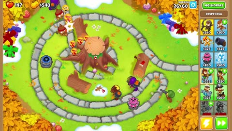Bloons TD 6 Tree Hole Medium Round 26