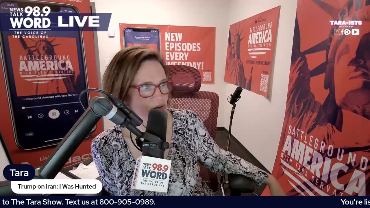The Tara Show - Trump on Iran: I Was Hunted