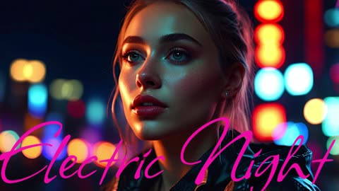 Electronic Music. Song Electric Night.
