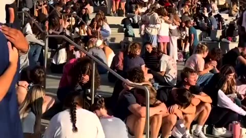 NEW: A powerful prayer gathering has broken out at Liberty University,