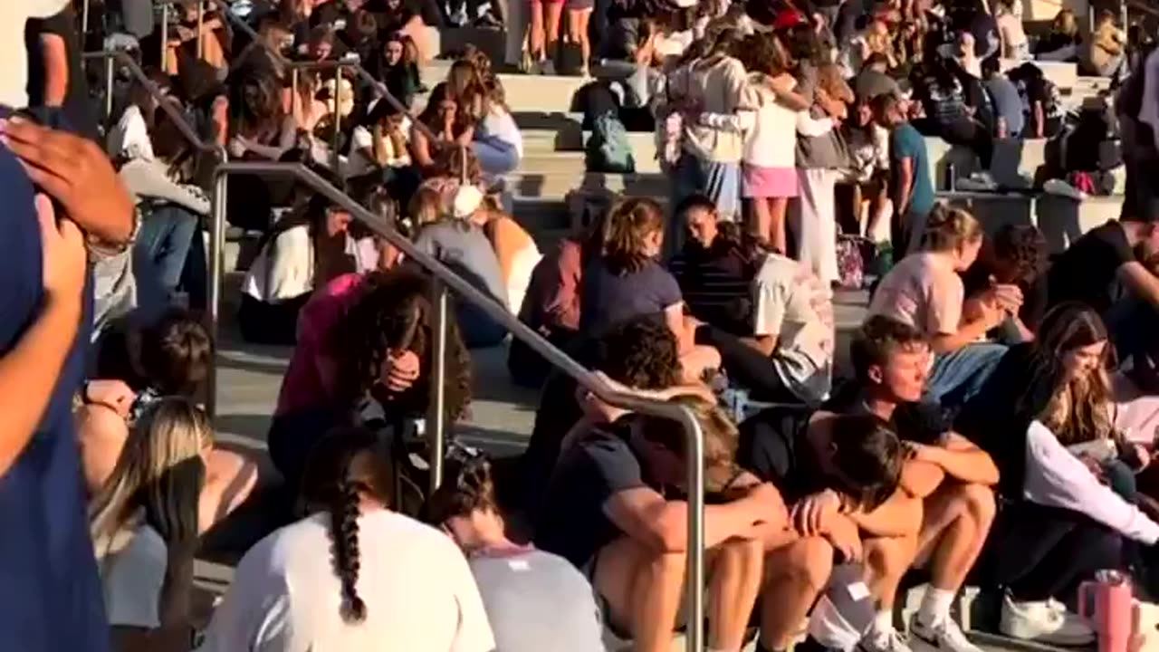 NEW: A powerful prayer gathering has broken out at Liberty University,
