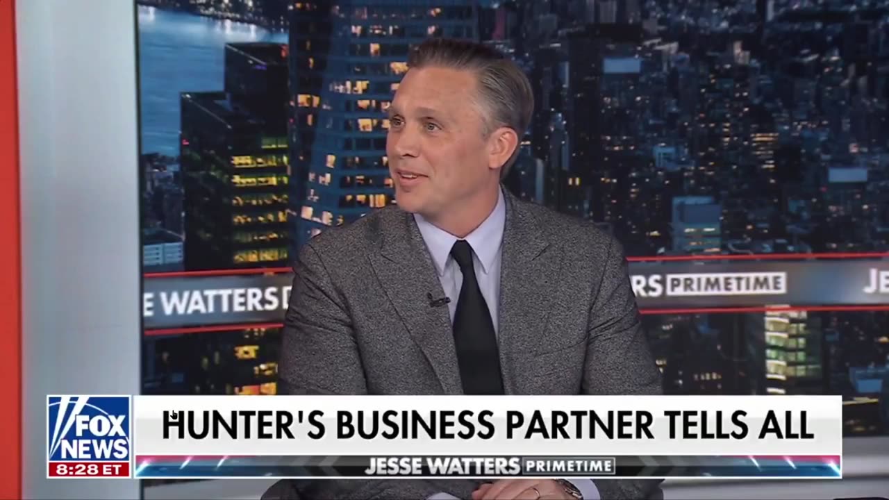 Watters - with Devon Archer, Hunter’s ex-“best friend in business, and BAM