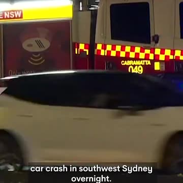 Thieves' joyride in stolen car ends in crash - 7NEWS Australia (720p, h264)
